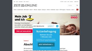 Studieren: Abschluss: Fake-Diplom | ZEIT ONLINE - Die Zeit