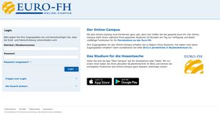 Online-Campus der Euro-FH