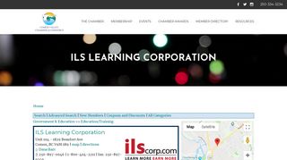 ILS Learning Corporation - Comox Valley Chamber of Commerce