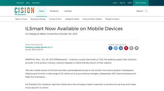 ILSmart Now Available on Mobile Devices - PR Newswire