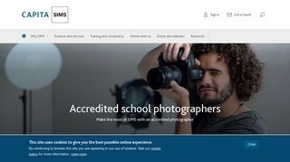 Accredited school photographers | Capita SIMS