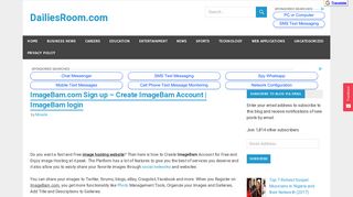 ImageBam.com Sign up - Create ImageBam Account | ImageBam login