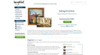 Selling Your Art Online | Imagekind