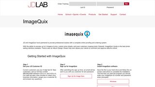 Using Imagequix with JDLab