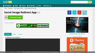 Social Image Redirect App 6.0 Free Download