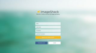 ImageShack - Signup