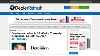 Dominion contracts CRMSuite (formerly iMagicLab) as CRM solution ...