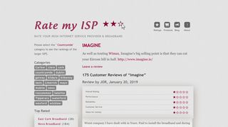 Imagine | Rate My ISP