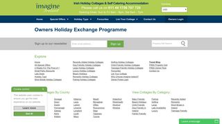 Owners Holiday Exchange Programme - Imagine Ireland