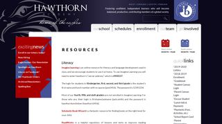 Resources - Hawthorn Academy