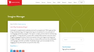 Imagine Manager - Imagine Learning