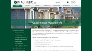 Condominium Management - Imagineers, LLC