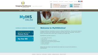 MyIHS Patients - Imaging Healthcare Specialists