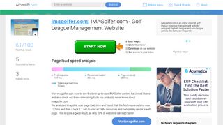 Access imagolfer.com. IMAGolfer.com - Golf League Management ...