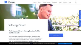 Secure Cloud for Corporate File Sharing & Legal Document ... - iManage