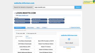 login.imantki.com at Website Informer. Visit Login Imantki.