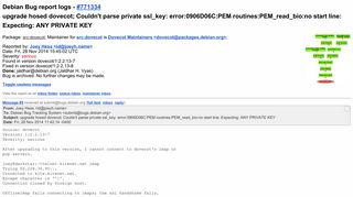 #771334 - upgrade hosed dovecot; Couldn't parse private ssl_key ...