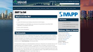 iMAPP Tax Roll - Miami Association of Realtors