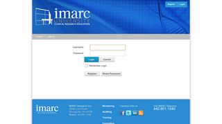 IMARC University > Login