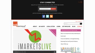 What You Should Know about iMarketsLive | Truth In Advertising