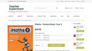 iMaths - Student Book: Year 2 - Firefly Education Educational ...