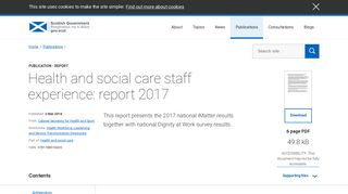 iMatter Report 2017 - The Scottish Government