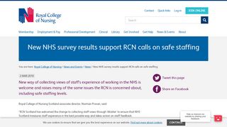 iMatter NHS staff survey results published | Scotland | Royal College ...