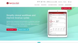 Ingenious Med: Simplifying Clinical Workflow