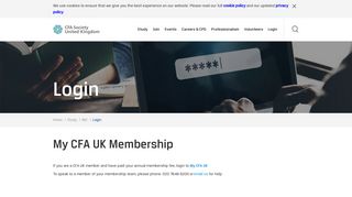Login - CFA UK
