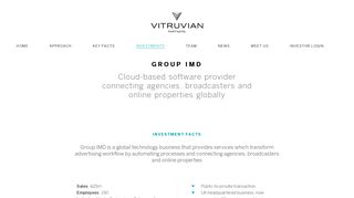 Group IMD - Investments - Vitruvian