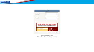 RGICL :: Login - Reliance General Insurance