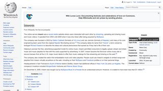 imeem - Wikipedia