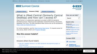 What is iMeet Central (formerly Central Desktop) and how can I access ...