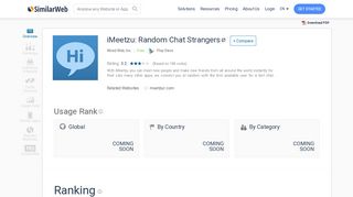 iMeetzu: Random Chat Strangers App Ranking and Market Share ...