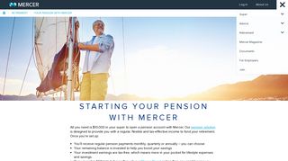 Mercer's pension solution | Mercer Super Australia