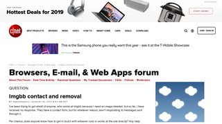 Imgbb contact and removal - Forums - CNET