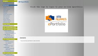 IMI Eportfolio - Motor Vehicle level 3 - Google Sites