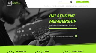 | IMI Student Membership