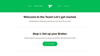 Step 1: Get Started — TeamForex