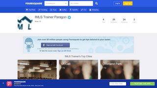 IMLS Trainer Paragon on Foursquare