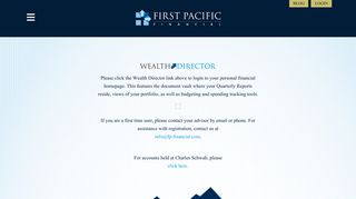Client Login | First Pacific Financial