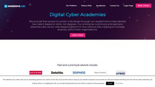 Digital Cyber Academies™ - Immersive Labs