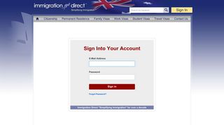 Sign In - Immigration Direct