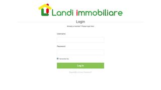 Login - Landi Immobiliare