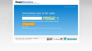 HugeDomains.com - ImmuneIq.com is for sale (Immune Iq)