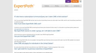 FAQs | ExpertPath