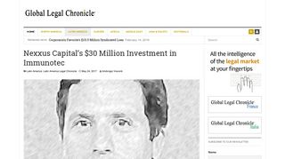 Nexxus Capital's $30 Million Investment in Immunotec – Global ...