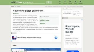 How to Register on Imo.Im: 2 Steps (with Pictures) - wikiHow