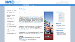 Publications - International Maritime Organization