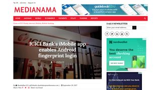 EXCLUSIVE: ICICI Bank's iMobile app enables fingerprint login on ...